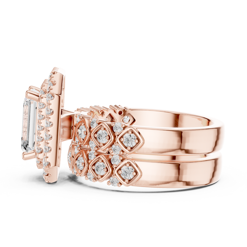 Ladies Ring DDLR-292@7 - Rose Gold - Image