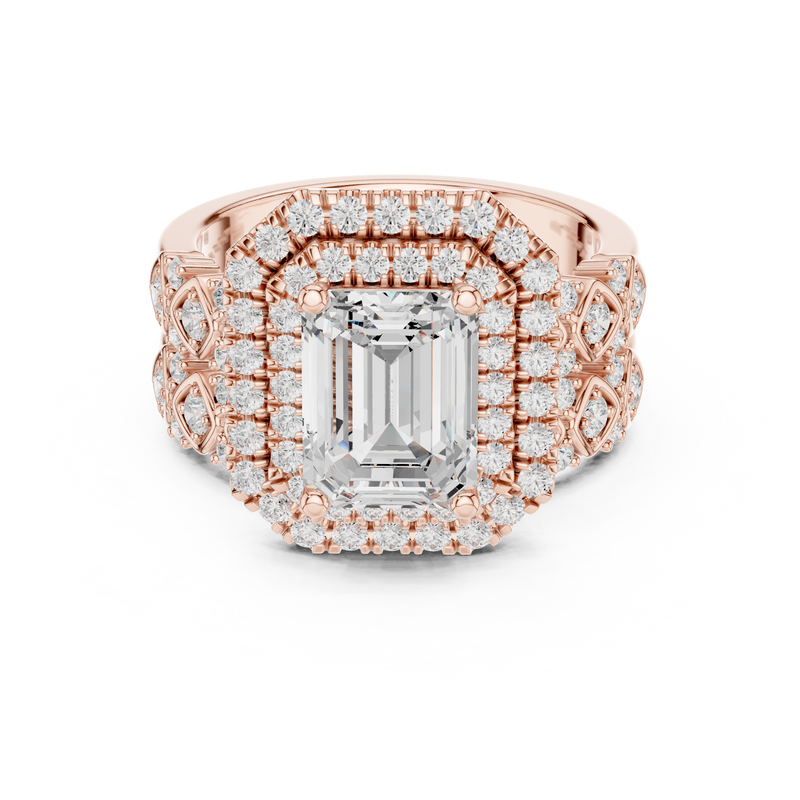 Ladies Ring DDLR-292@7 - Rose Gold - Image