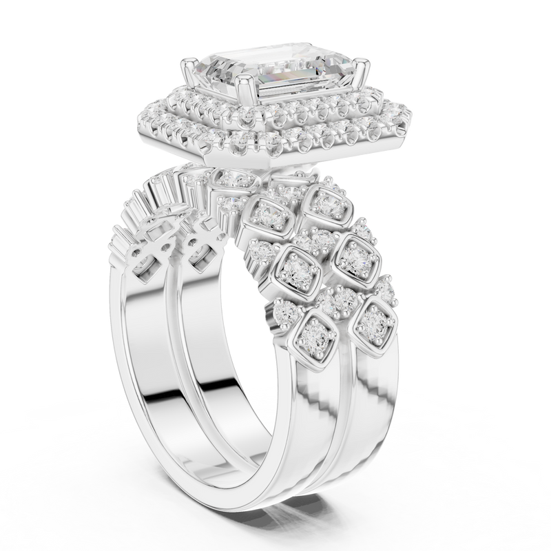 Ladies Ring DDLR-292@7 - White Gold - Image