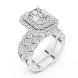 Ladies Ring DDLR-292@7 - White Gold - Image