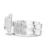 Ladies Ring DDLR-292@7 - White Gold - Image