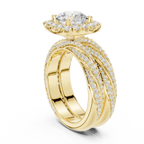 Ladies Ring DDLR-293@7 - Yellow Gold - Image