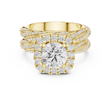 Ladies Ring DDLR-293@7 - Yellow Gold - Image