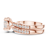 Ladies Ring DDLR-294@7 - Rose Gold - Image