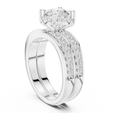 Ladies Ring DDLR-294@7 - White Gold - Image