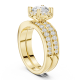 Ladies Ring DDLR-294@7 - Yellow Gold - Image