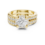 Ladies Ring DDLR-294@7 - Yellow Gold - Image
