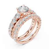 Ladies Ring DDLR-295@7 - Rose Gold - Image