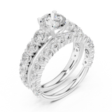 Ladies Ring DDLR-295@7 - White Gold - Image