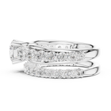 Ladies Ring DDLR-295@7 - White Gold - Image
