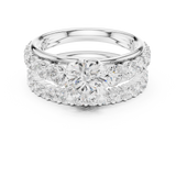 Ladies Ring DDLR-295@7 - White Gold - Image