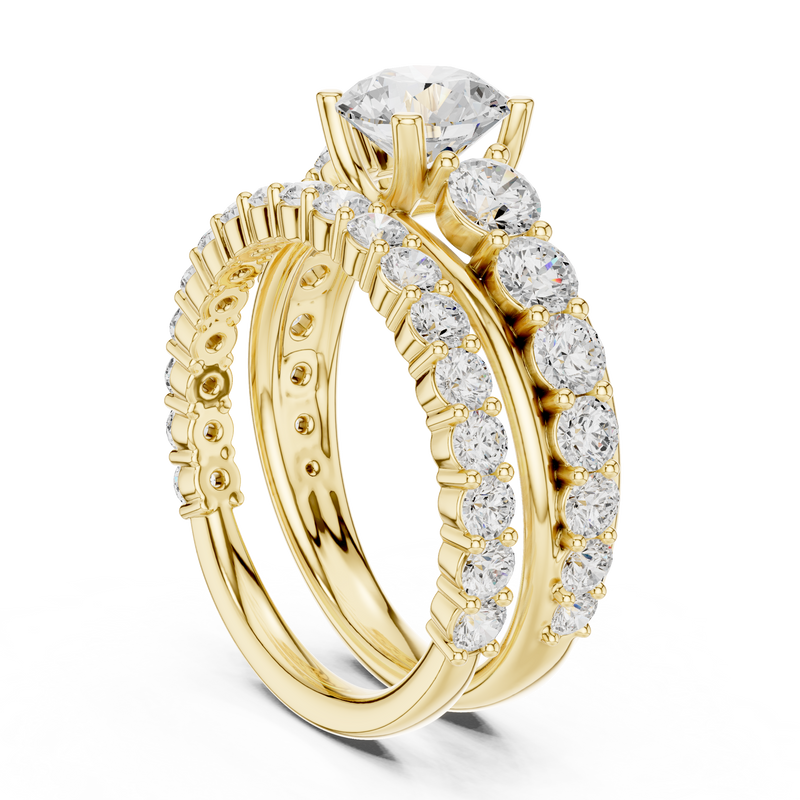 Ladies Ring DDLR-295@7 - Yellow Gold - Image