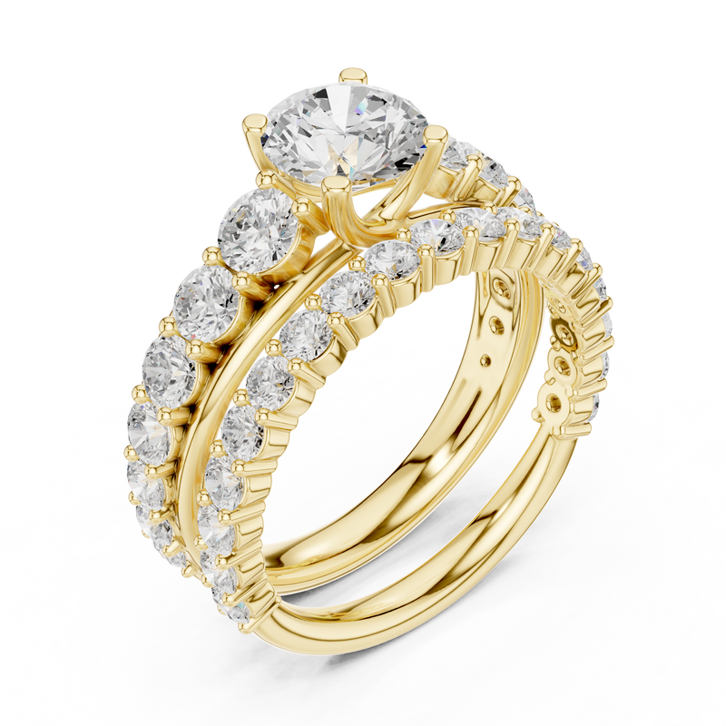 Ladies Ring DDLR-295@7 - Yellow Gold - Image