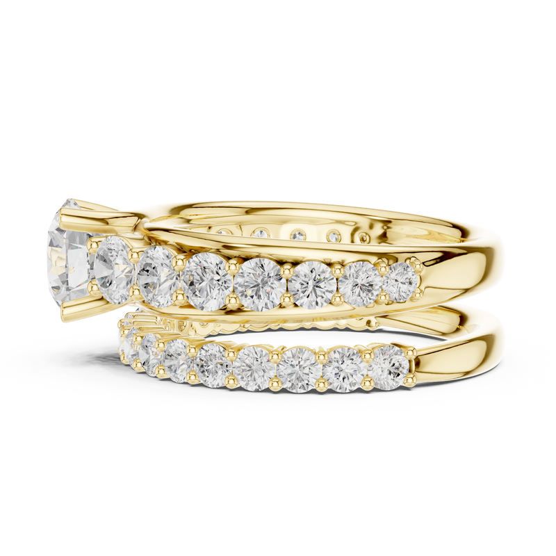 Ladies Ring DDLR-295@7 - Yellow Gold - Image
