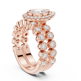 Ladies Ring DDLR-296@7 - Rose Gold - Image