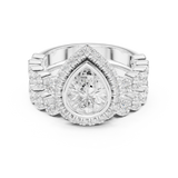 Ladies Ring DDLR-296@7 - White Gold - Image