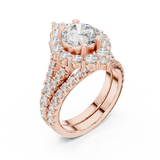Ladies Ring DDLR-297@7 - Rose Gold - Image