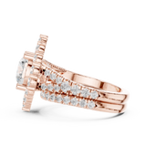 Ladies Ring DDLR-297@7 - Rose Gold - Image