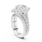 Ladies Ring DDLR-297@7 - White Gold - Image
