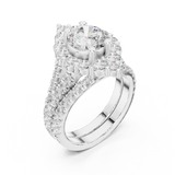 Ladies Ring DDLR-297@7 - White Gold - Image