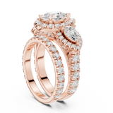 Ladies Ring DDLR-298@7 - Rose Gold - Image