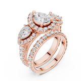 Ladies Ring DDLR-298@7 - Rose Gold - Image