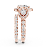 Ladies Ring DDLR-298@7 - Rose Gold - Image