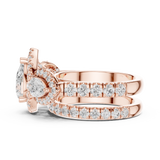 Ladies Ring DDLR-298@7 - Rose Gold - Image