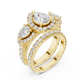 Ladies Ring DDLR-298@7 - Yellow Gold - Image