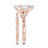 Ladies Ring DDLR-299@7 - Rose Gold - Image