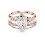 Ladies Ring DDLR-299@7 - Rose Gold - Image