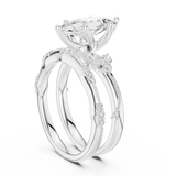 Ladies Ring DDLR-299@7 - White Gold - Image