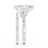 Ladies Ring DDLR-299@7 - White Gold - Image