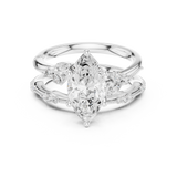 Ladies Ring DDLR-299@7 - White Gold - Image
