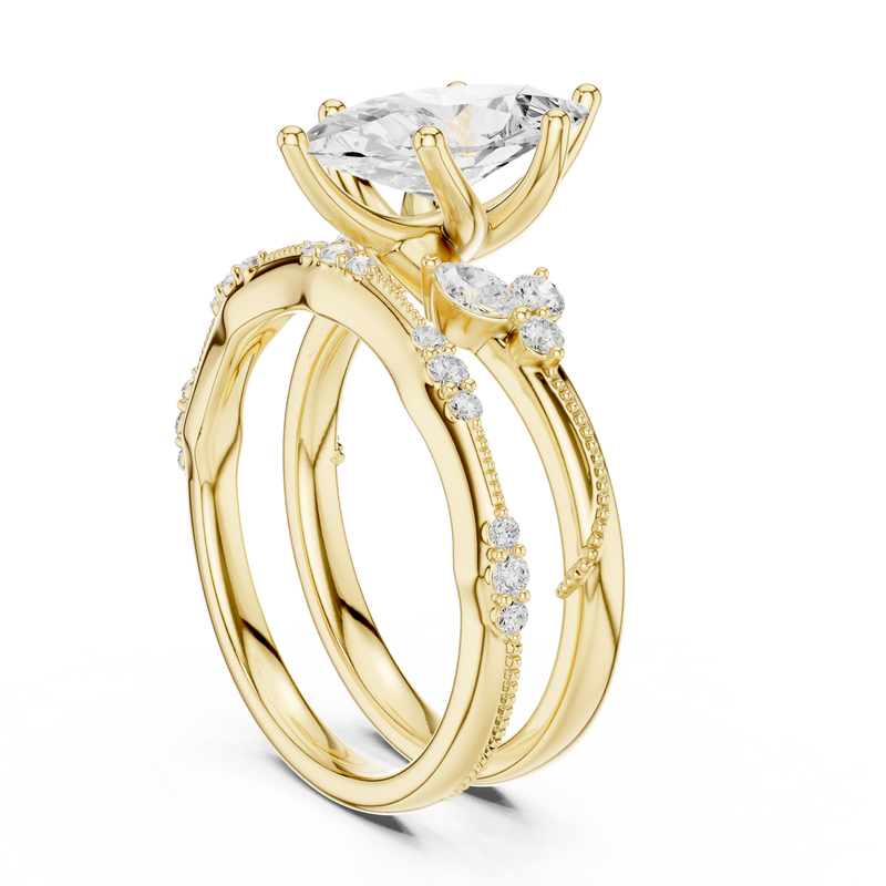 Ladies Ring DDLR-299@7 - Yellow Gold - Image