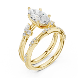 Ladies Ring DDLR-299@7 - Yellow Gold - Image