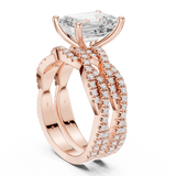 Ladies Ring DDLR-300@7 - Rose Gold - Image