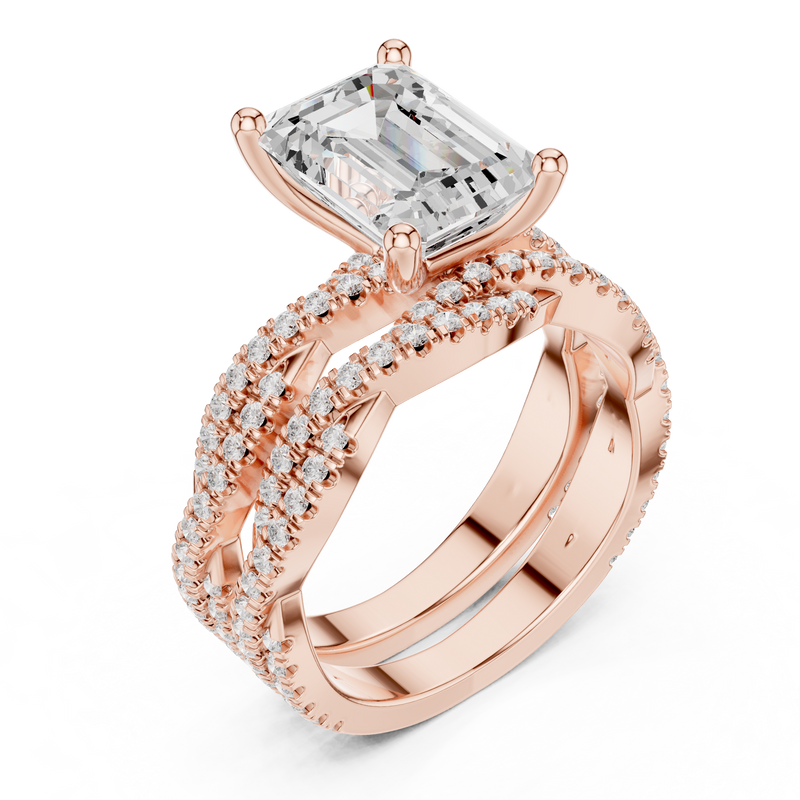 Ladies Ring DDLR-300@7 - Rose Gold - Image