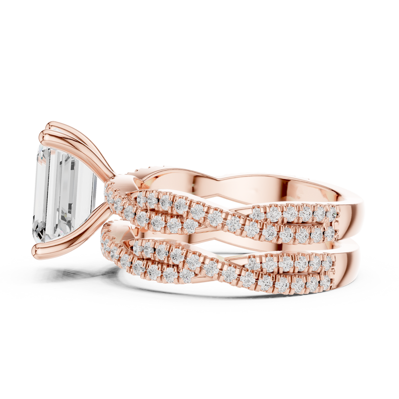 Ladies Ring DDLR-300@7 - Rose Gold - Image