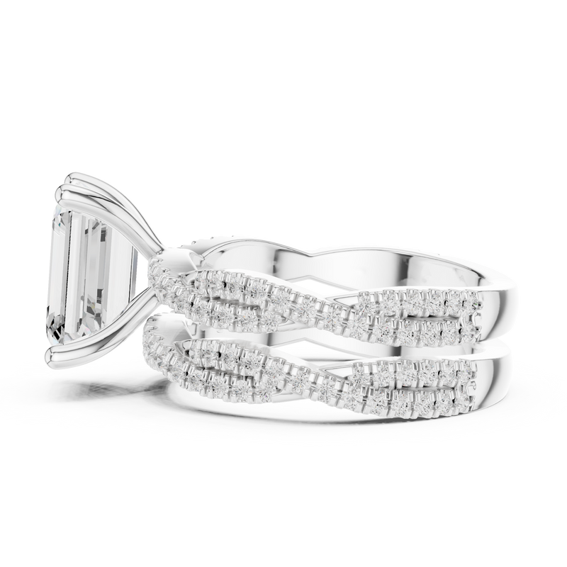 Ladies Ring DDLR-300@7 - White Gold - Image