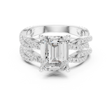 Ladies Ring DDLR-300@7 - White Gold - Image
