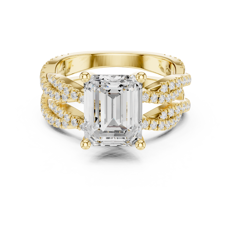 Ladies Ring DDLR-300@7 - Yellow Gold - Image