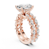 Ladies Ring DDLR-301@7 - Rose Gold - Image