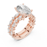 Ladies Ring DDLR-301@7 - Rose Gold - Image