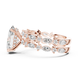 Ladies Ring DDLR-301@7 - Rose Gold - Image