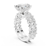 Ladies Ring DDLR-301@7 - White Gold - Image