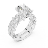 Ladies Ring DDLR-301@7 - White Gold - Image