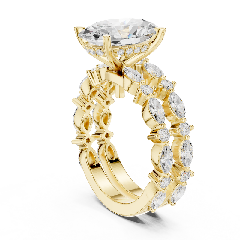 Ladies Ring DDLR-301@7 - Yellow Gold - Image