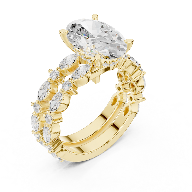 Ladies Ring DDLR-301@7 - Yellow Gold - Image