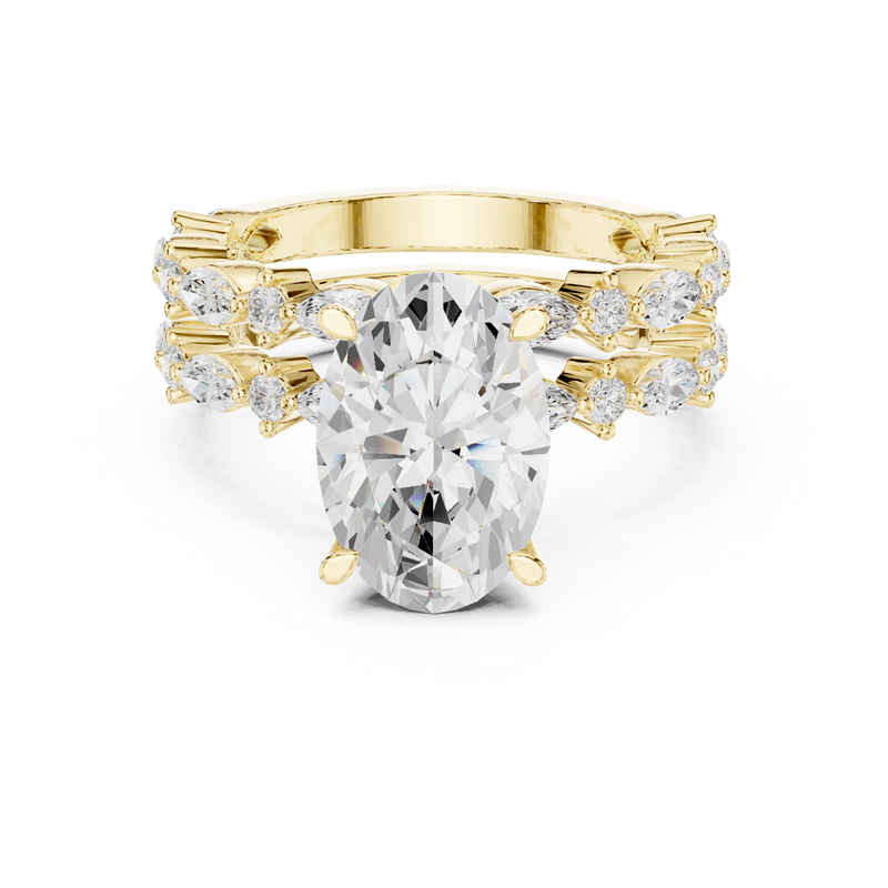 Ladies Ring DDLR-301@7 - Yellow Gold - Image